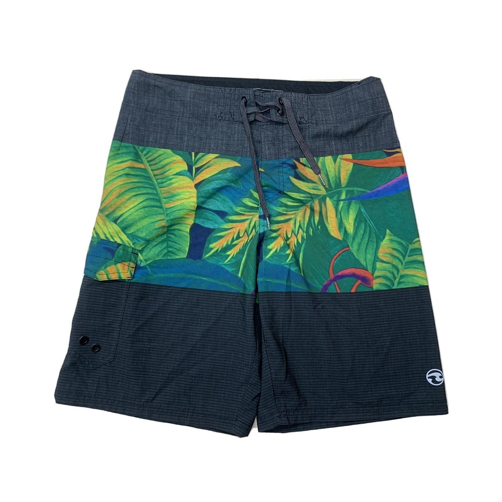 Men's Ocean Current Board Swim Trunks Shorts Size 32 Floral‎